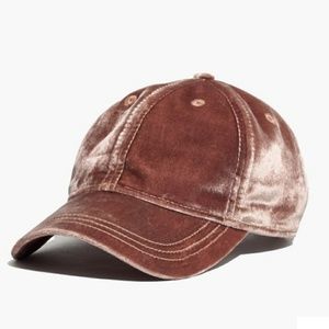 Velvet Baseball Cap